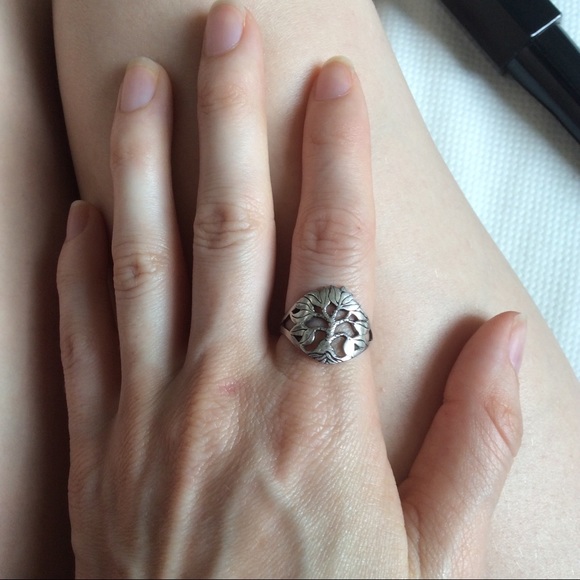 Tree Of Life 925 Silver Ring